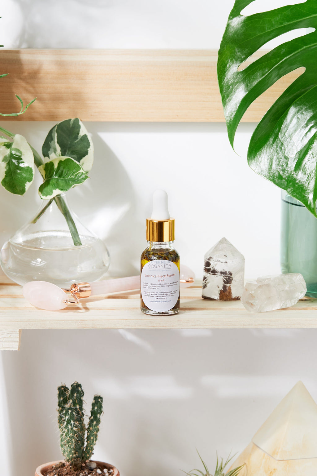 Sérum Facial Antiedad con Aceites Orgánicos – Rosa Mosqueta, Lavanda y Jazmín