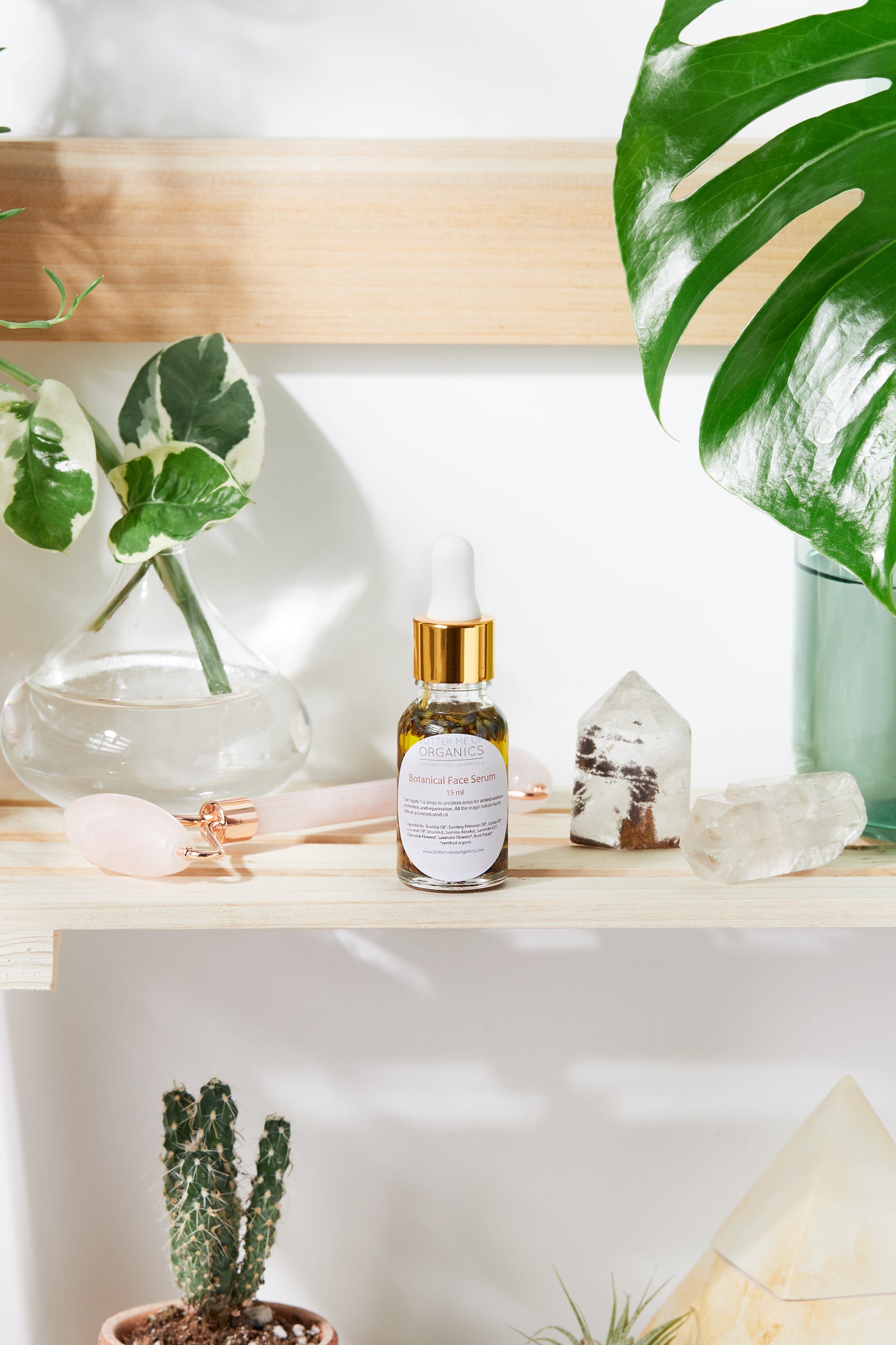 Sérum Facial Antiedad con Aceites Orgánicos – Rosa Mosqueta, Lavanda y Jazmín