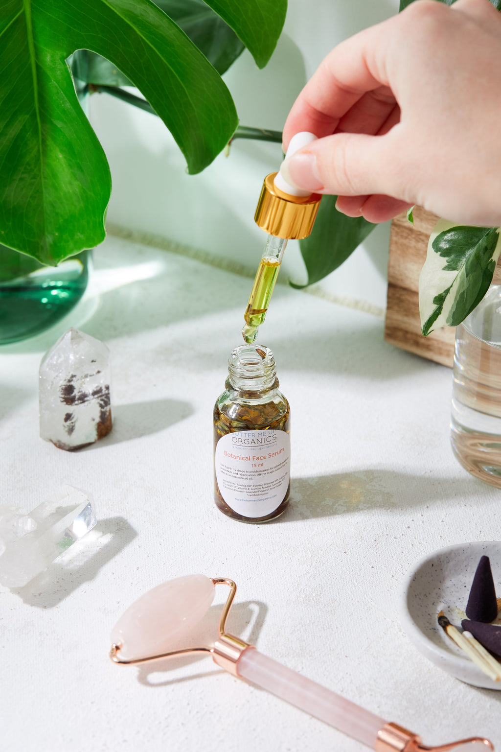 Sérum Facial Antiedad con Aceites Orgánicos – Rosa Mosqueta, Lavanda y Jazmín