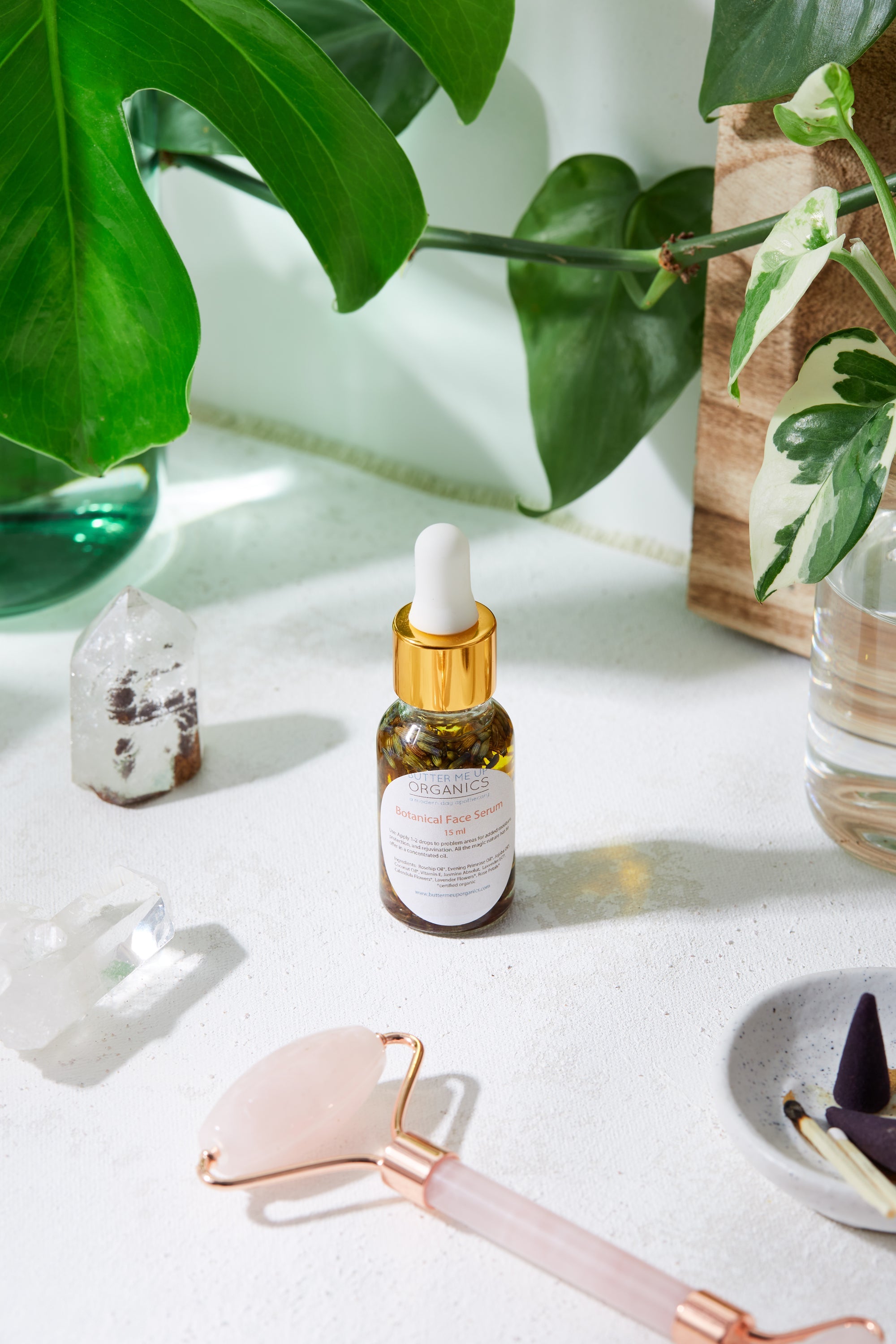 Sérum Facial Antiedad con Aceites Orgánicos – Rosa Mosqueta, Lavanda y Jazmín