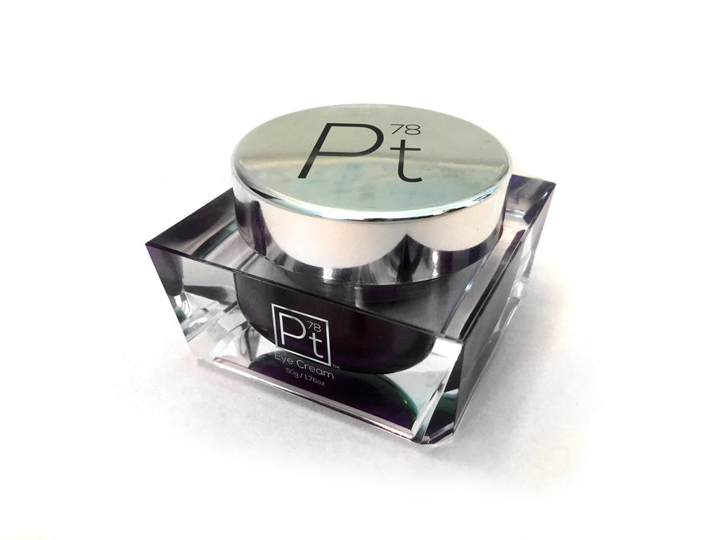 Crema de Ojos Antiedad Platinum Deluxe® – Retinol, Platino y Polvo de Diamante