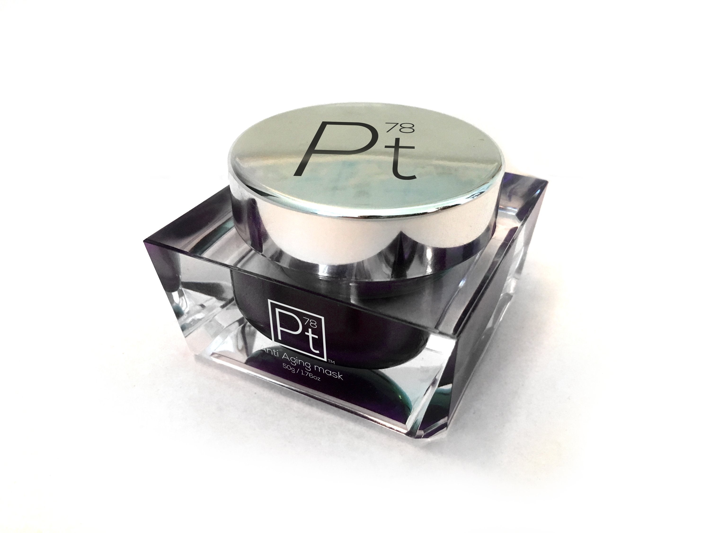 Crema Facial Luminosa Platinum Deluxe® – Platino y Polvo de Diamante