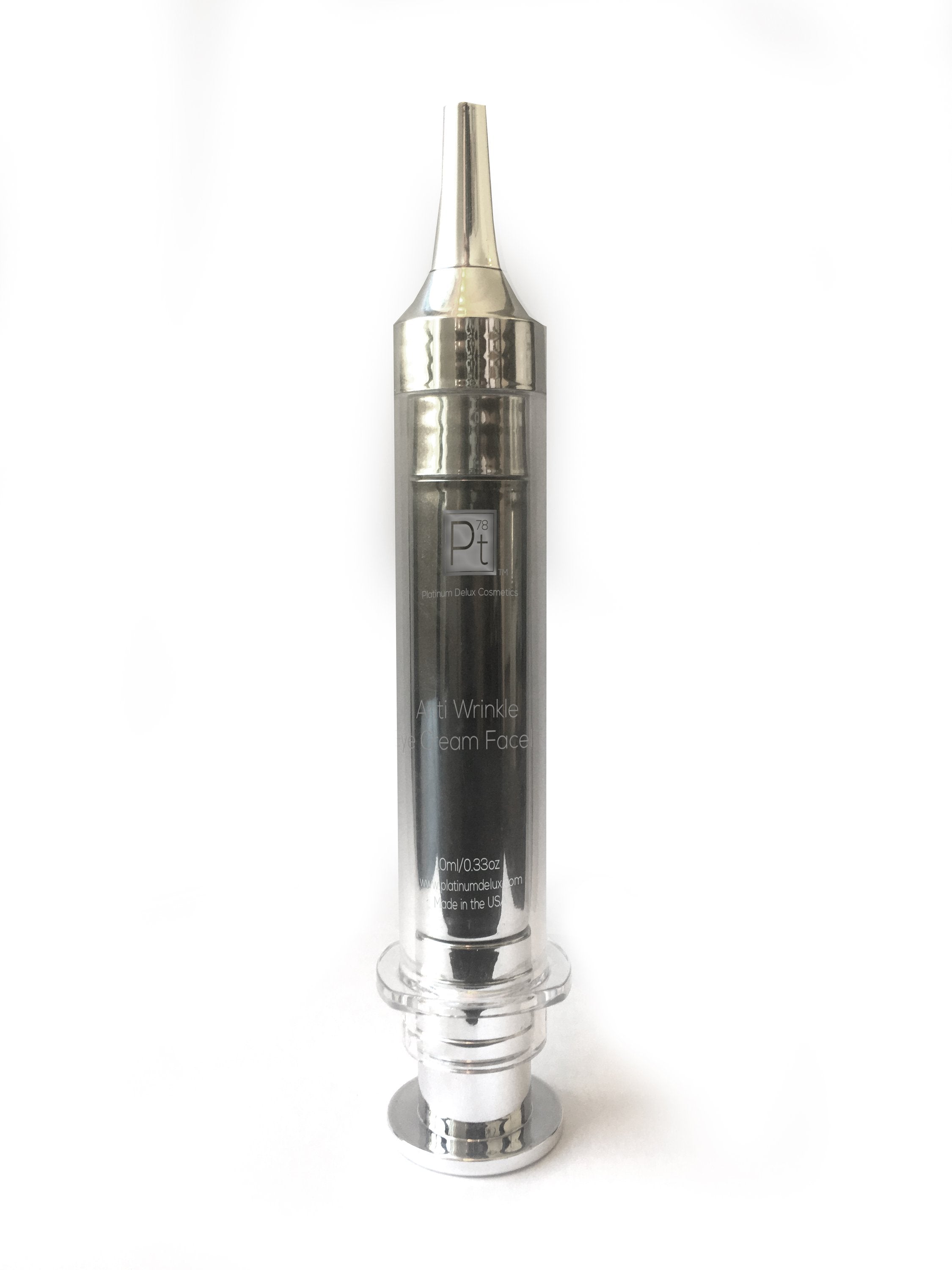 Crema Contorno de Ojos Antiedad Platinum Deluxe® – Lifting Sin Cirugía
