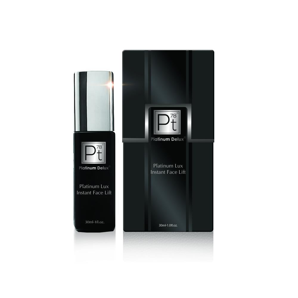 Lifting Facial Instantáneo Platinum Lux – Ácido Hialurónico y Extracto de Alba