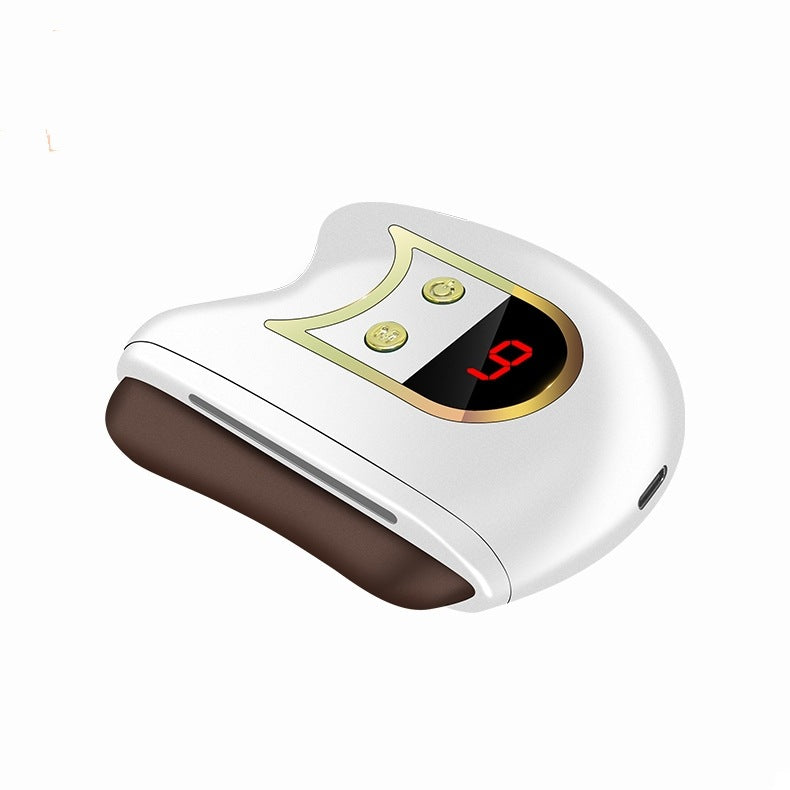 Gua Sha Eléctrico Facial – Calor, Vibración y Luz Roja Antiedad