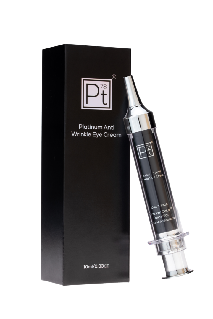 Crema Contorno de Ojos Antiedad Platinum Deluxe® – Lifting Sin Cirugía