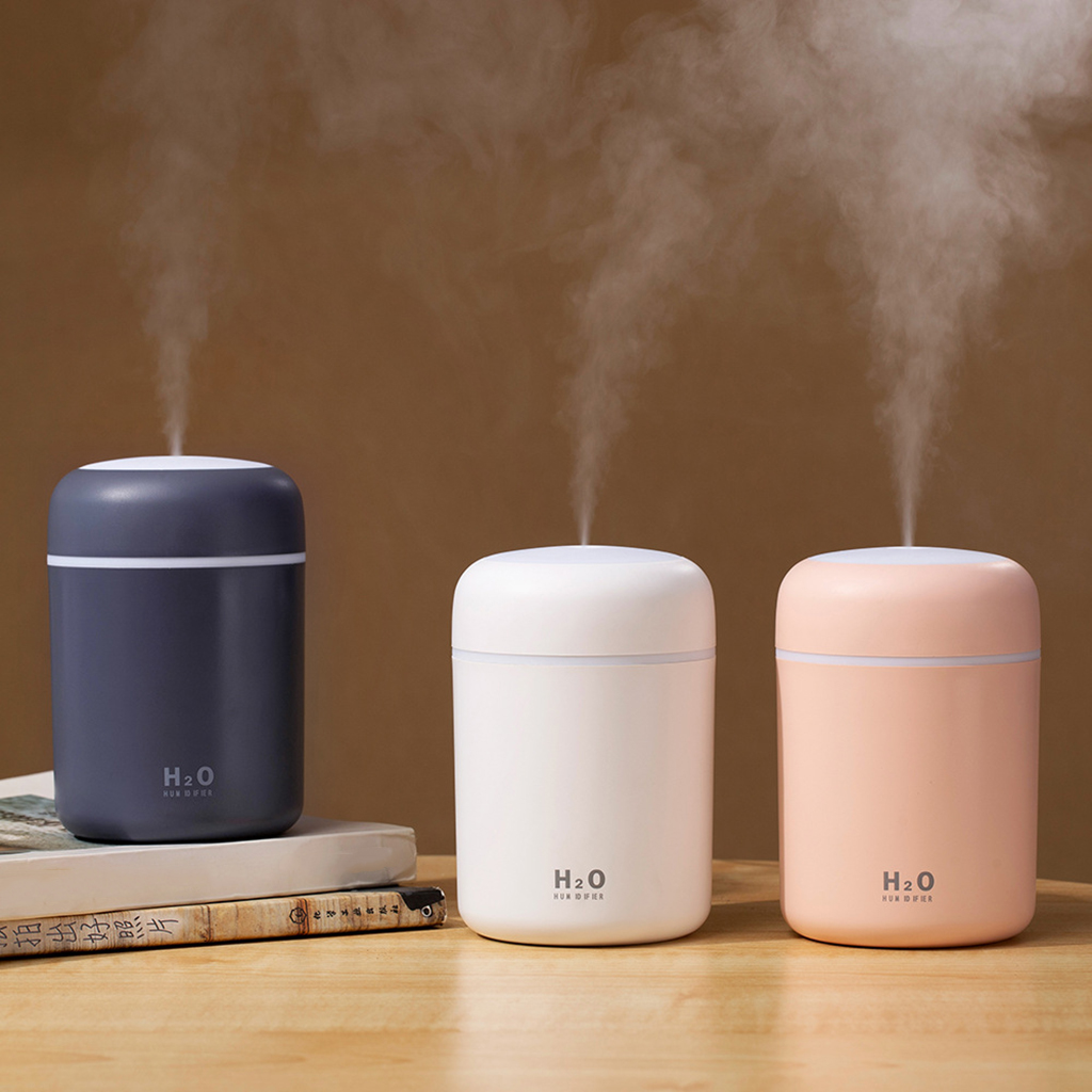 Humidificador Aromatizador Portátil 300ml – Para Hogar, Oficina y Coche