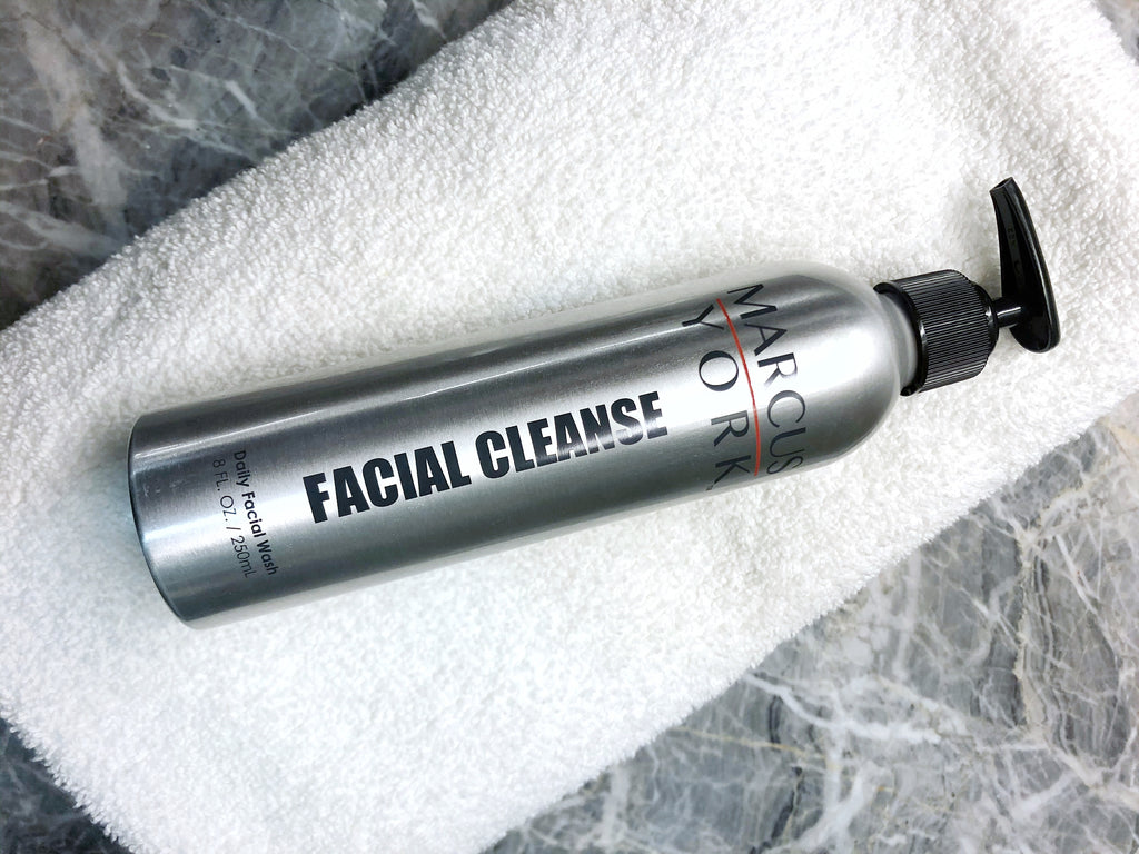 Gel Limpiador Facial Diario para Hombre con Ácidos Exfoliantes y Mentol – 240 ml