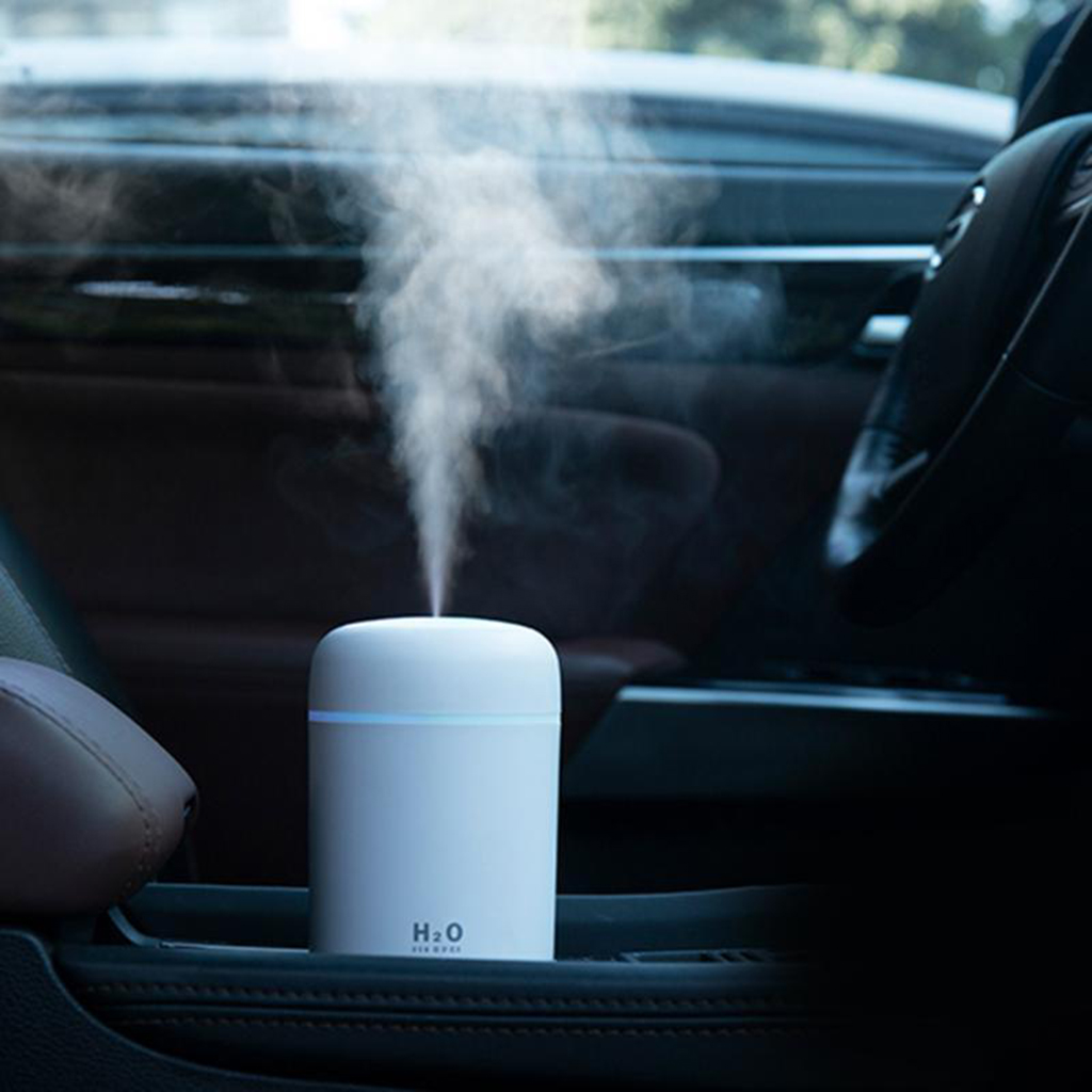 Humidificador Aromatizador Portátil 300ml – Para Hogar, Oficina y Coche