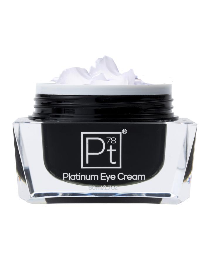 Crema de Ojos Antiedad Platinum Deluxe® – Retinol, Platino y Polvo de Diamante