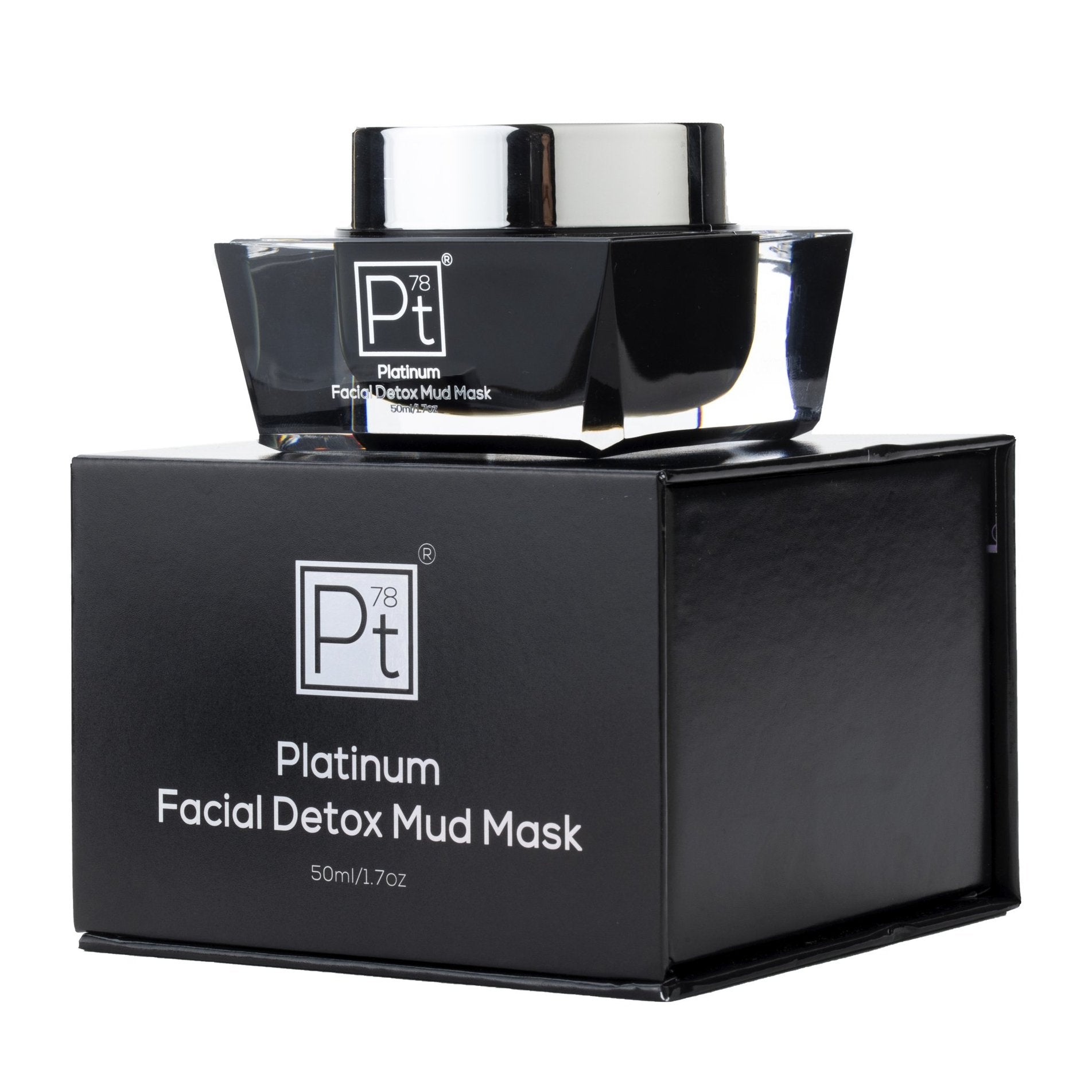 Mascarilla Detox de Barro Platinum Deluxe® – Platino, Bentonita y Kaoln