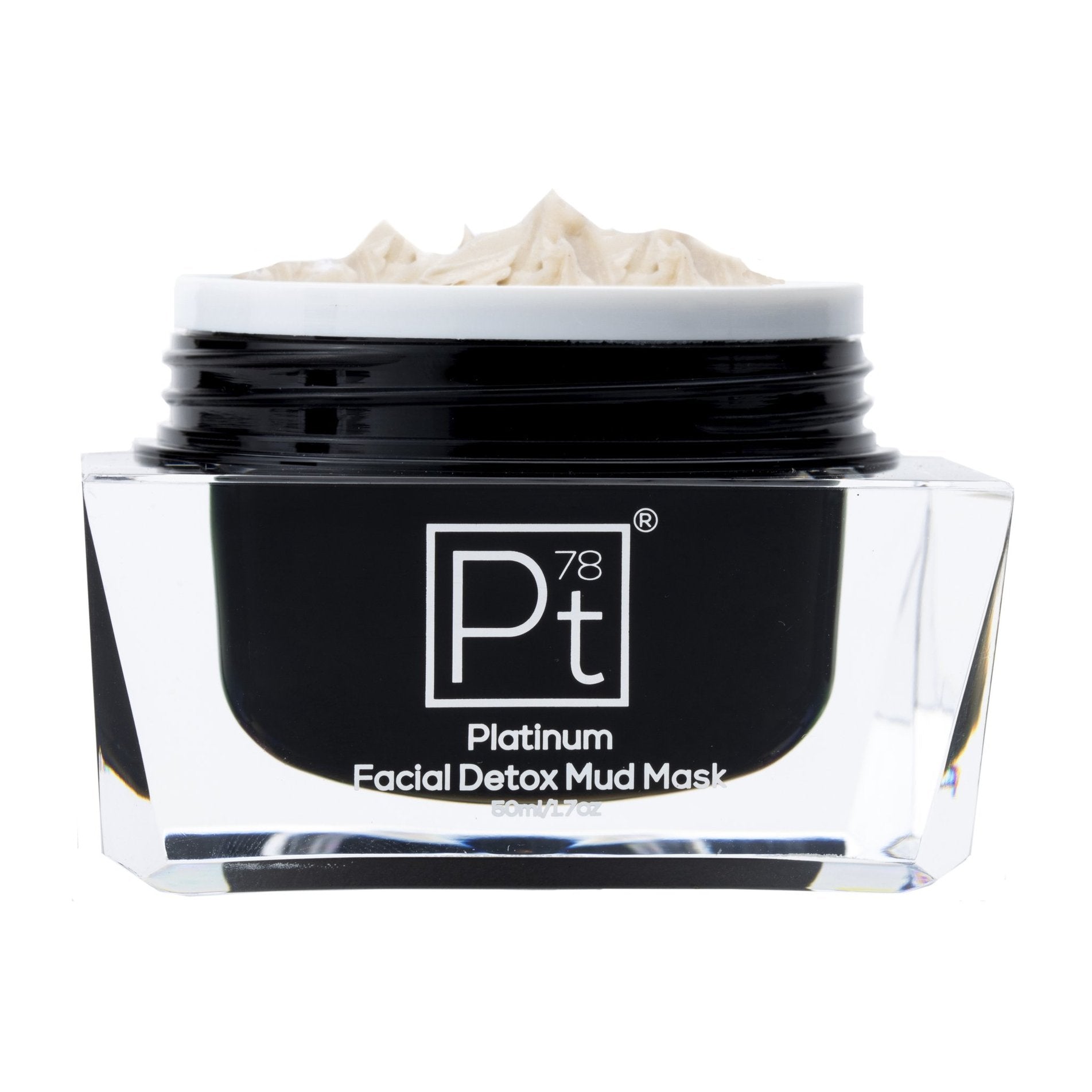 Mascarilla Detox de Barro Platinum Deluxe® – Platino, Bentonita y Kaoln