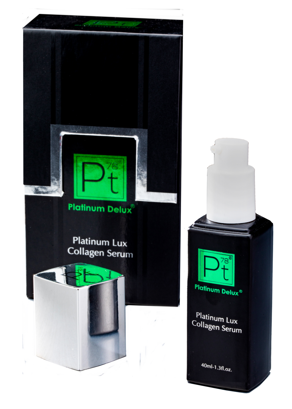 Sérum de Colágeno Antiedad Platinum Lux – Platino Coloidal y Botánicos